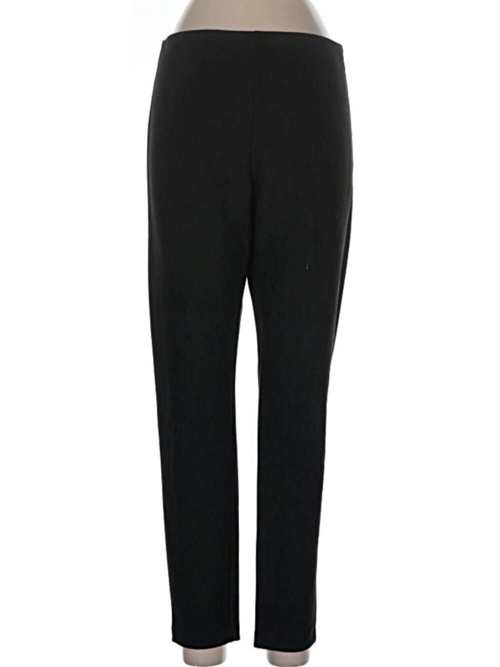 NWT Banana Republic Devon Black Ankle Pant Slim Leg Side Zip Trousers Size 10R
